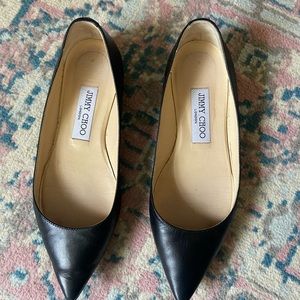 Jimmy Choo slip on flats
